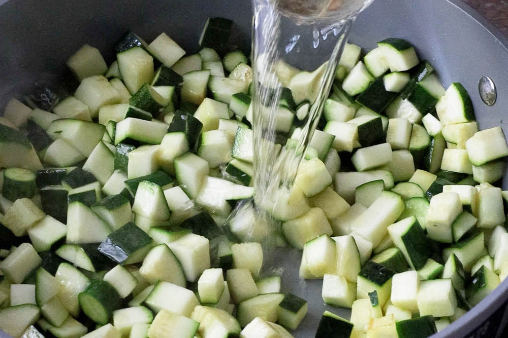 Pasta al forno bianca con zucchine - Step 3