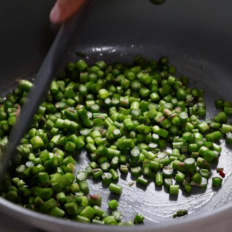 Risotto asparagi e speck - Step 6