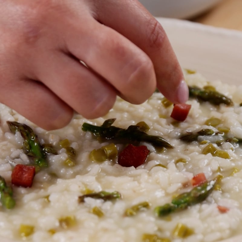 Risotto asparagi e speck - Step 14