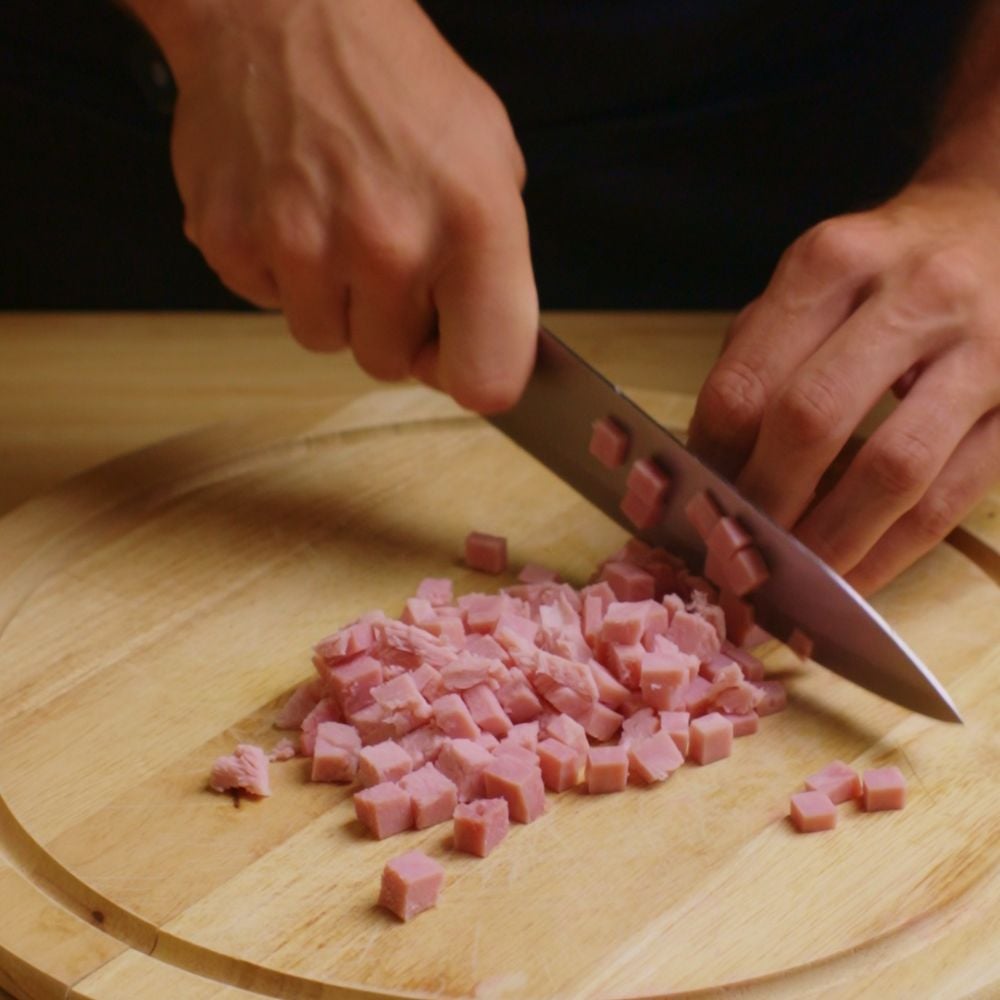 Risotto prosciutto e piselli - Step 3