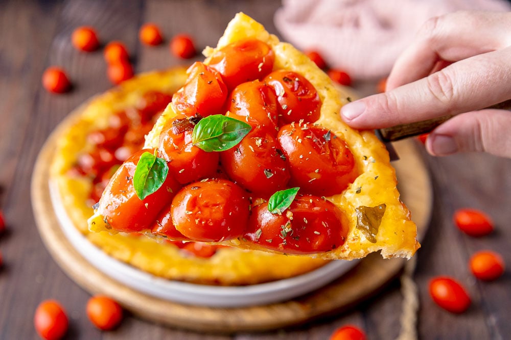 tarte tatin ai pomodorini