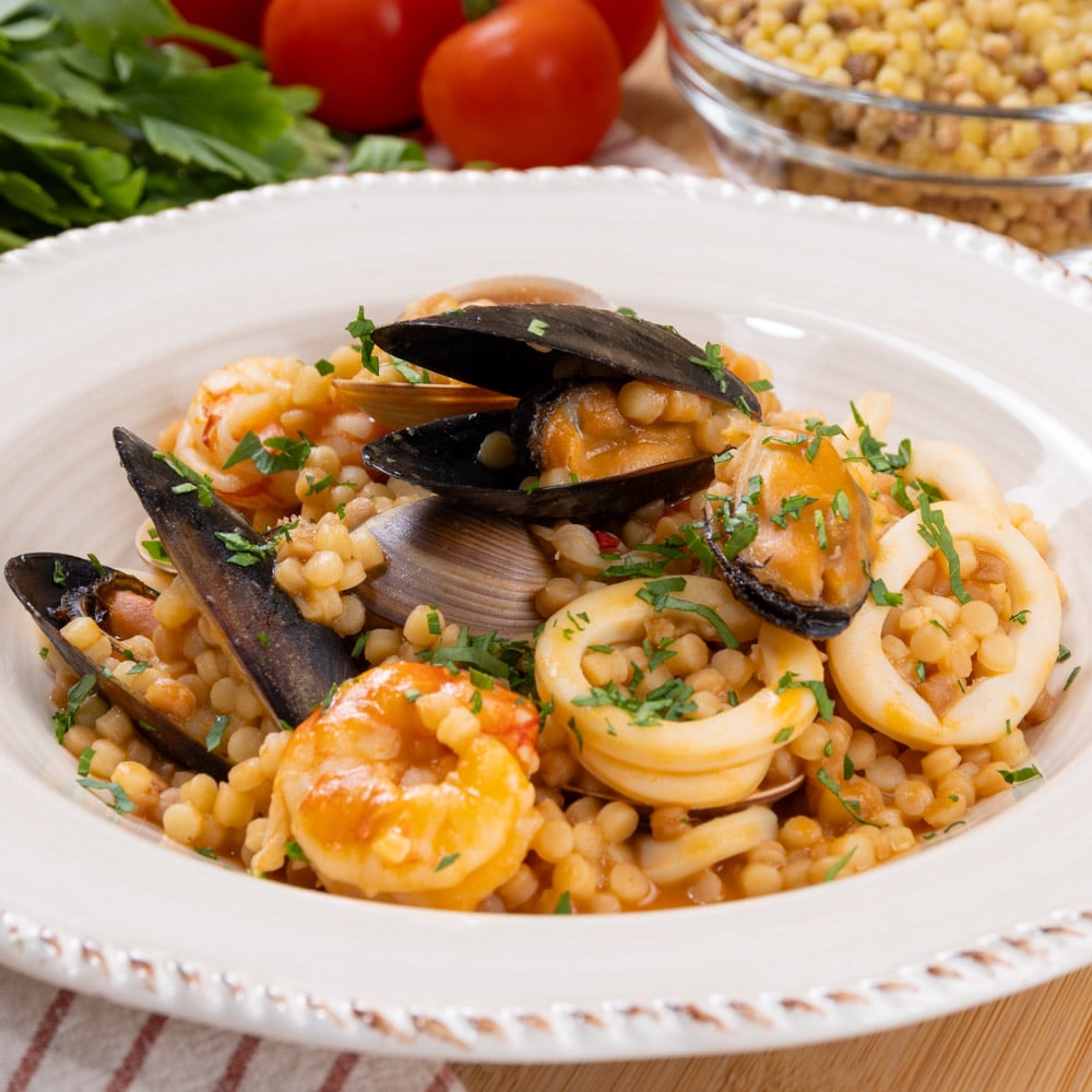 fregola ai frutti di mare