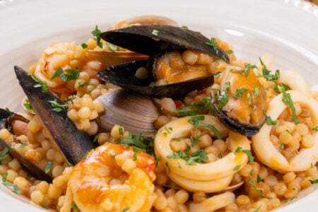 Fregola ai frutti di mare