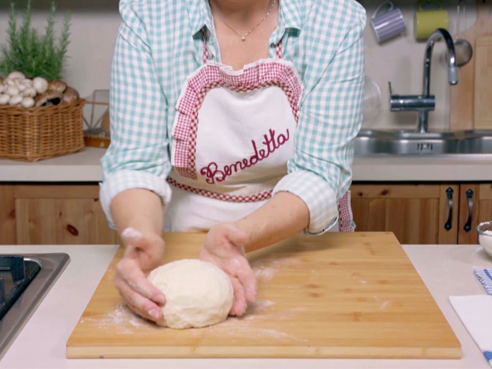 Focaccia con ripieno alle erbette di campo - Step 3