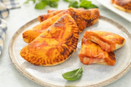 Panzerotti in friggitrice ad aria