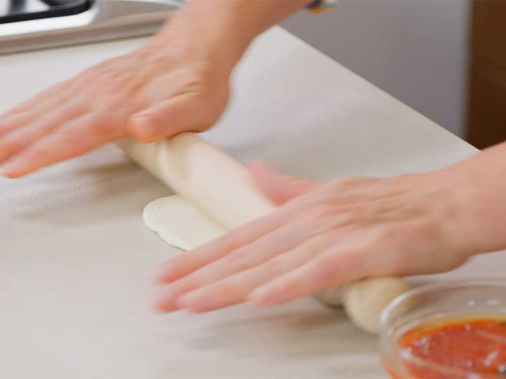 Panzerotti in friggitrice ad aria - Step 8