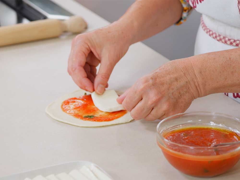 Panzerotti in friggitrice ad aria - Step 10