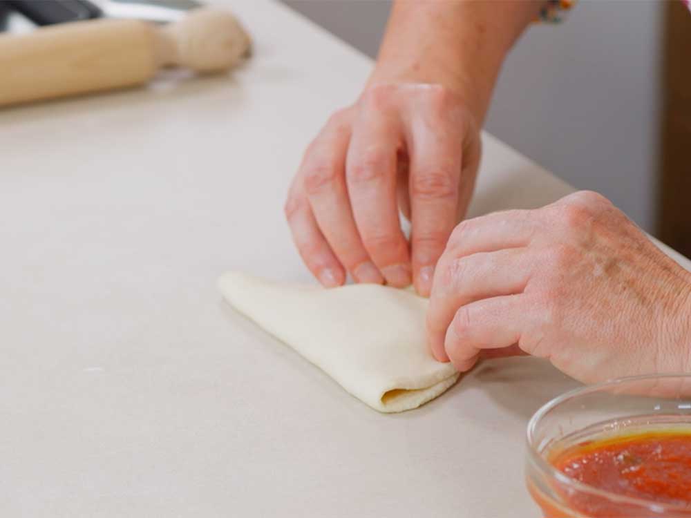 Panzerotti in friggitrice ad aria - Step 11