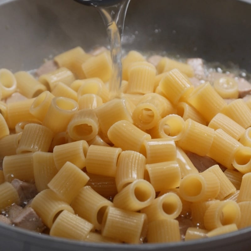 Pasta pesto e tonno - Step 8