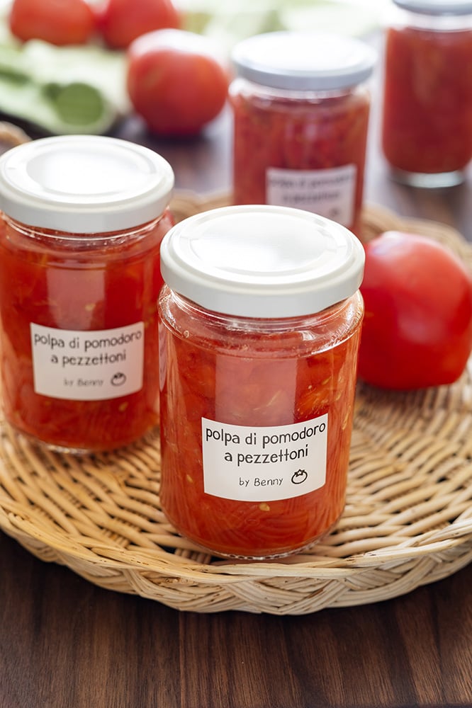 Conserva di pomodoro a pezzettoni fatta in casa - Step 11