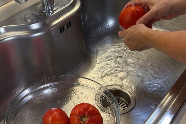 Conserva di pomodoro a pezzettoni fatta in casa - Step 1