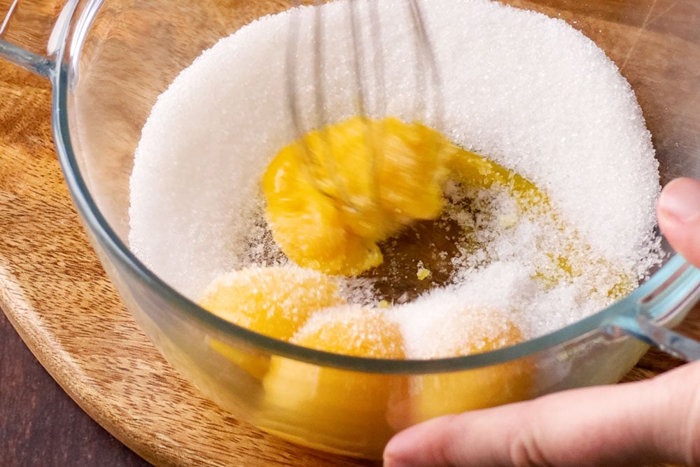 Torta della nonna con pasta sfoglia - Step 2