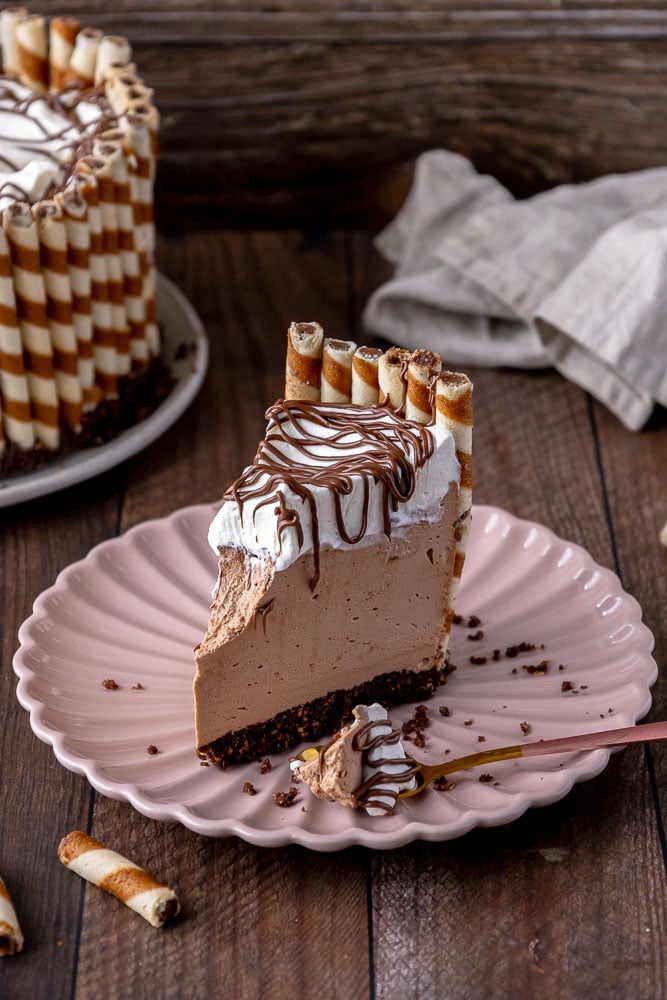 Torta fredda alla Nutella e panna senza cottura - Step 14