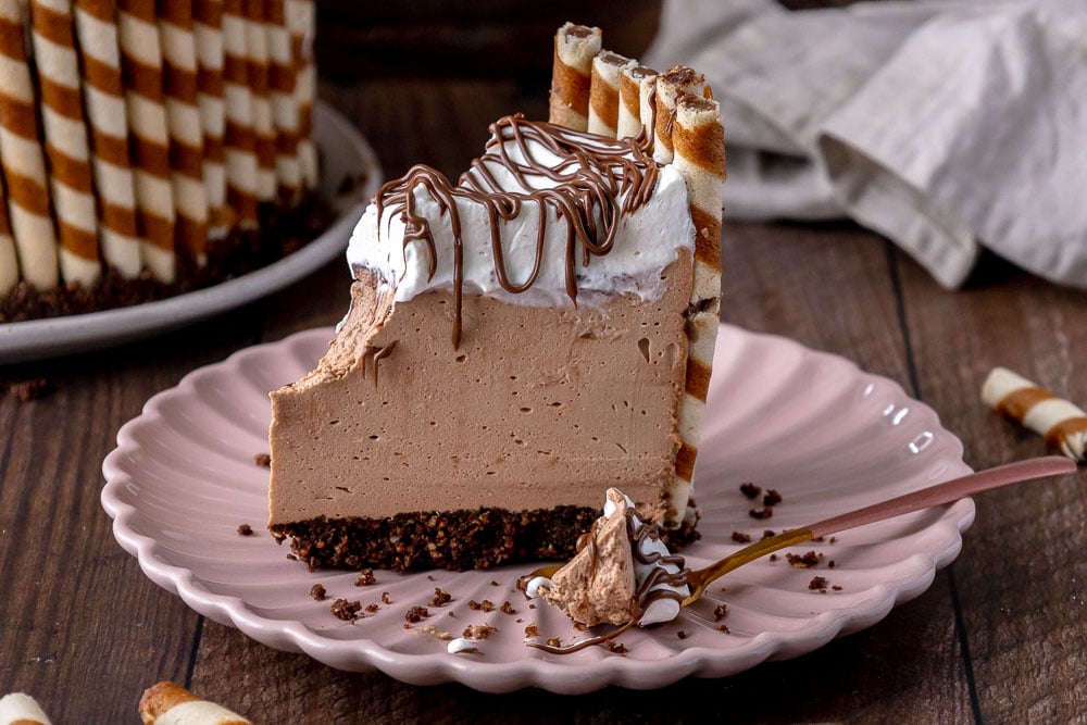 torta fredda alla nutella e panna senza cottura