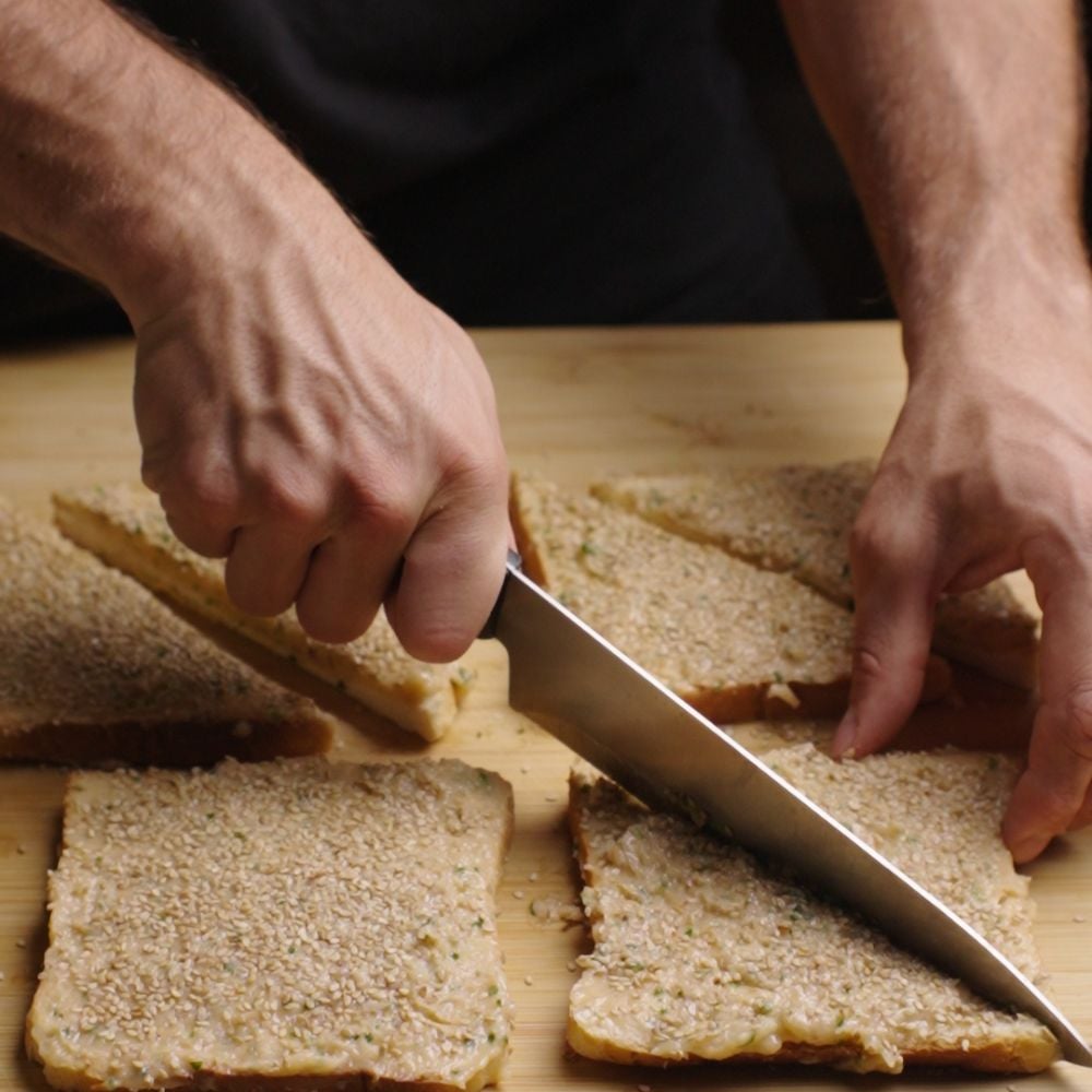 Toast di gamberi - Step 5