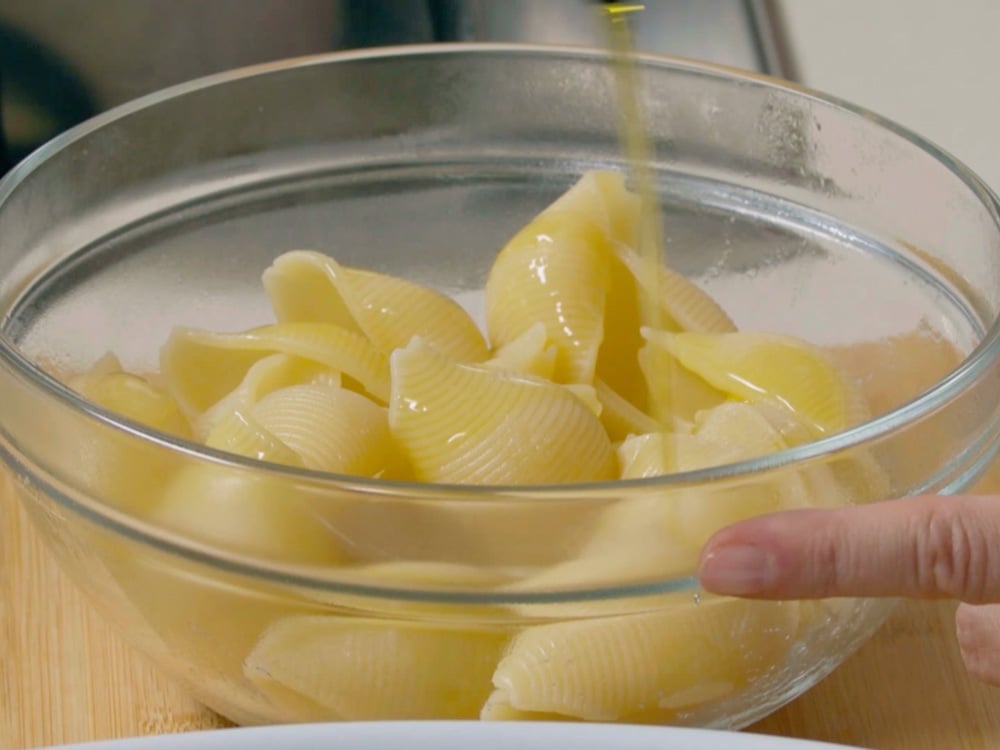 Conchiglioni di pasta farciti - Step 7