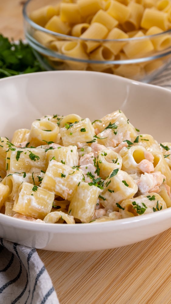 Pasta salmone e robiola - Step 10