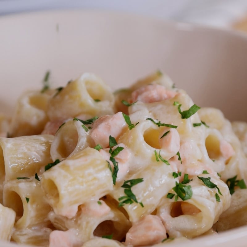 Pasta salmone e robiola - Step 9