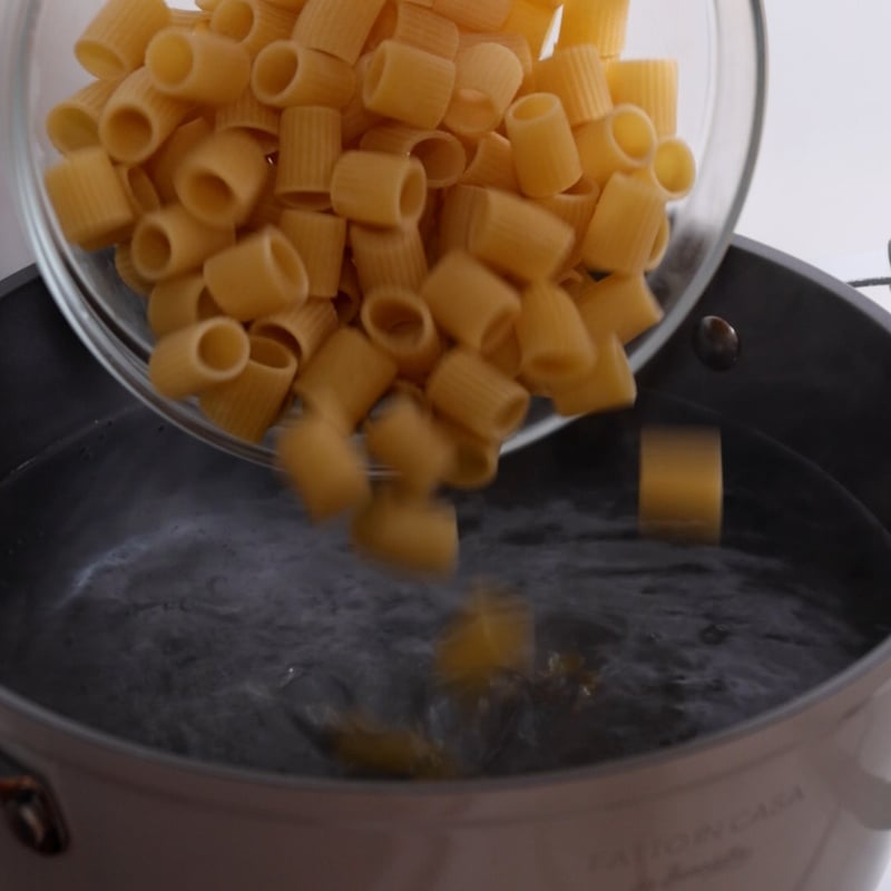 Pasta salmone e robiola - Step 4