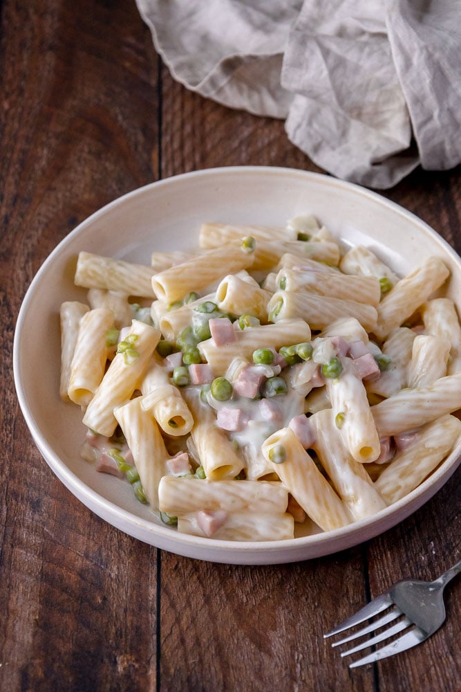 Pasta panna e prosciutto - Step 8