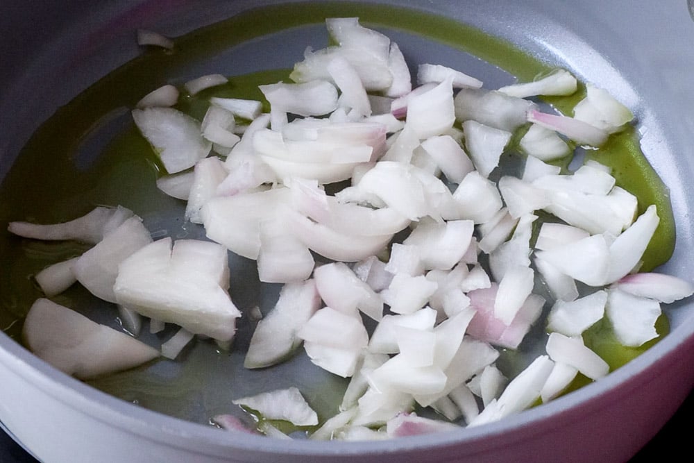 Pasta panna e prosciutto - Step 1