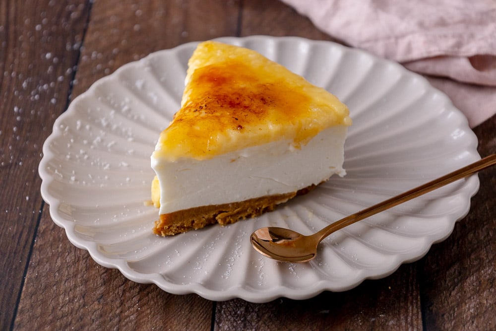 cheesecake crème brulée