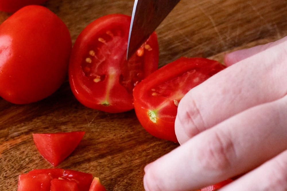 Pico de gallo - Step 1