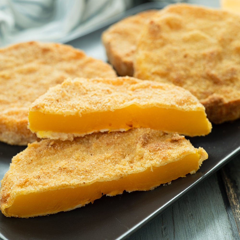 cotolette di zucca in friggitrice ad aria