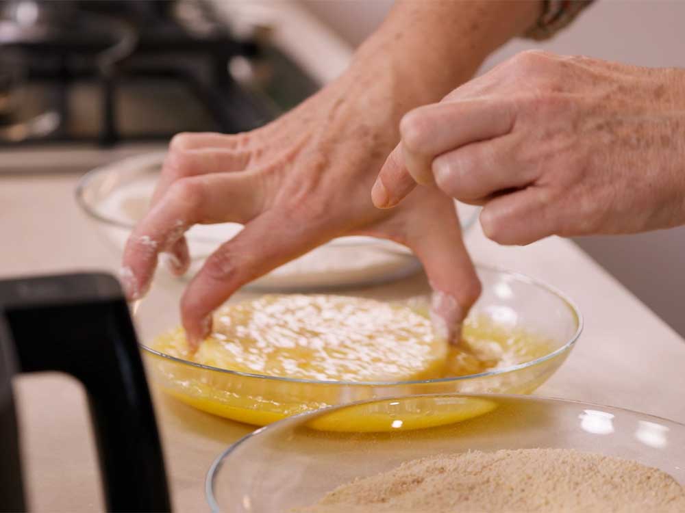 Cotolette di zucca in friggitrice ad aria - Step 7