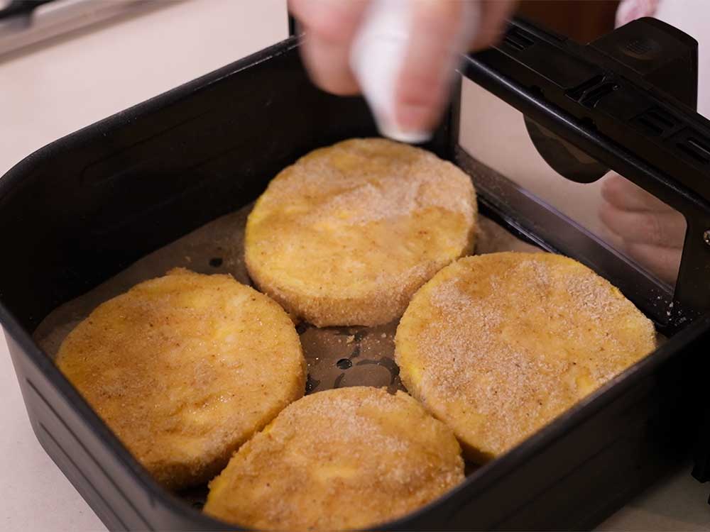 Cotolette di zucca in friggitrice ad aria - Step 11