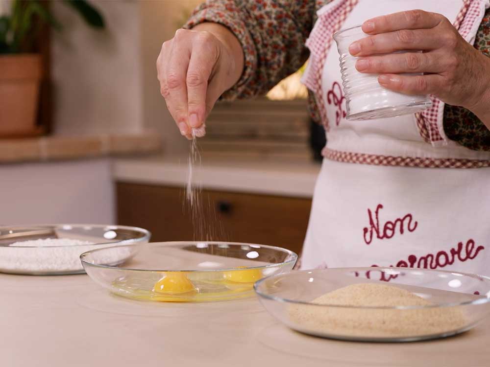 Cotolette di zucca in friggitrice ad aria - Step 4