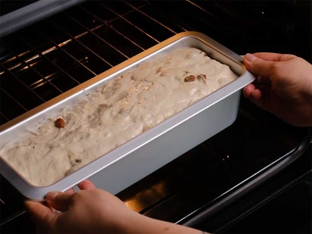 Pane in cassetta uvetta e cannella - Step 7