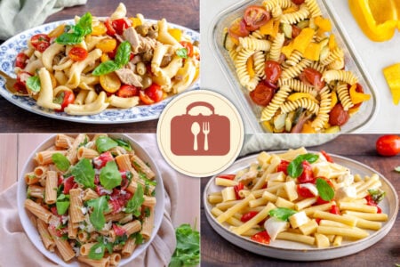 Pasta fredda da portare al lavoro: 15 idee sfiziose