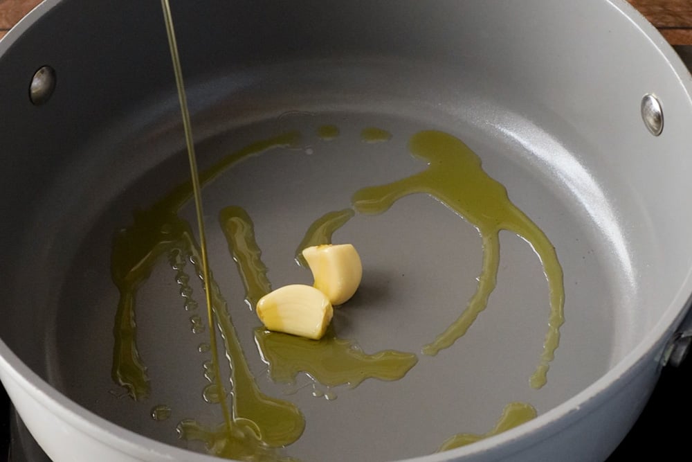 Pasta salmone e pomodorini - Step 1