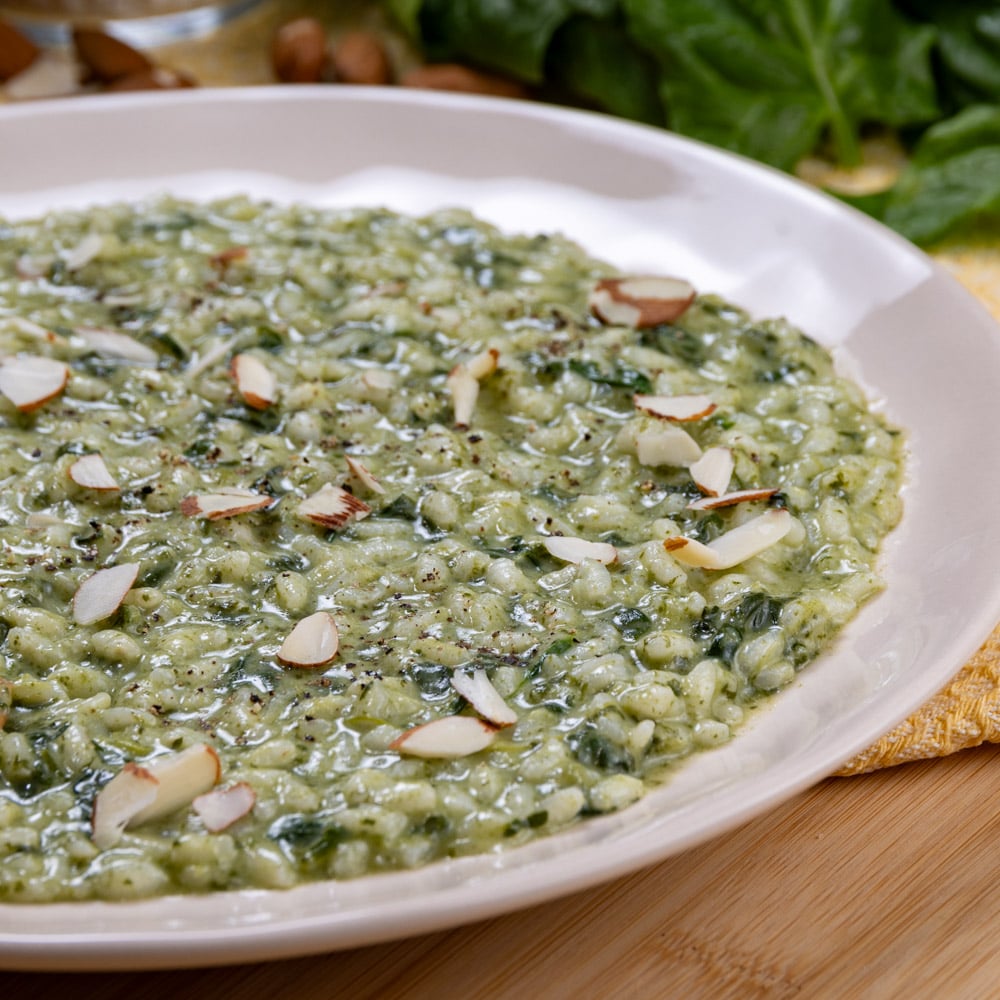 risotto agli spinaci