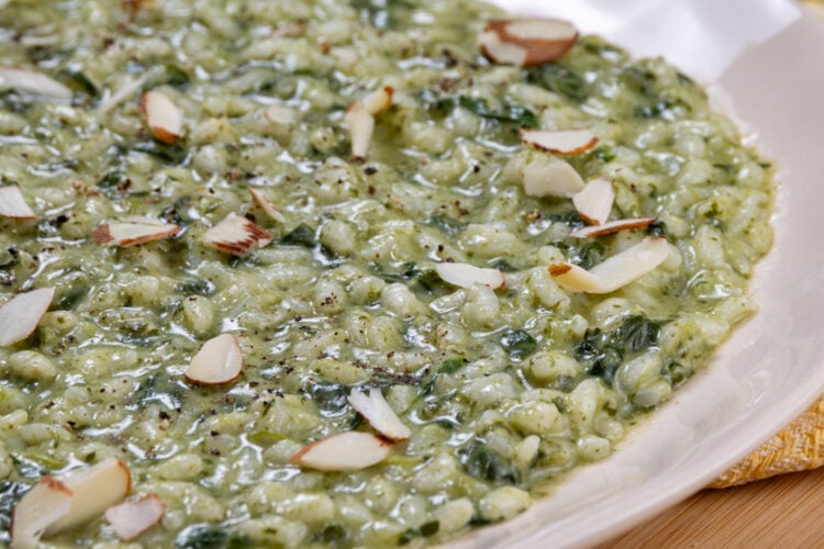 Risotto agli spinaci