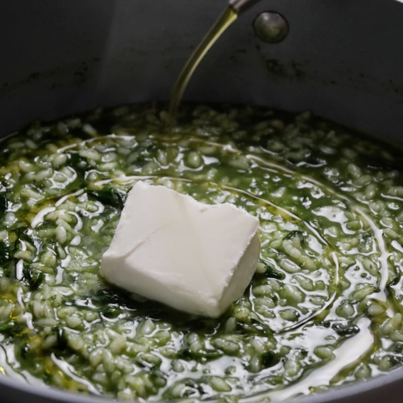 Risotto agli spinaci - Step 10