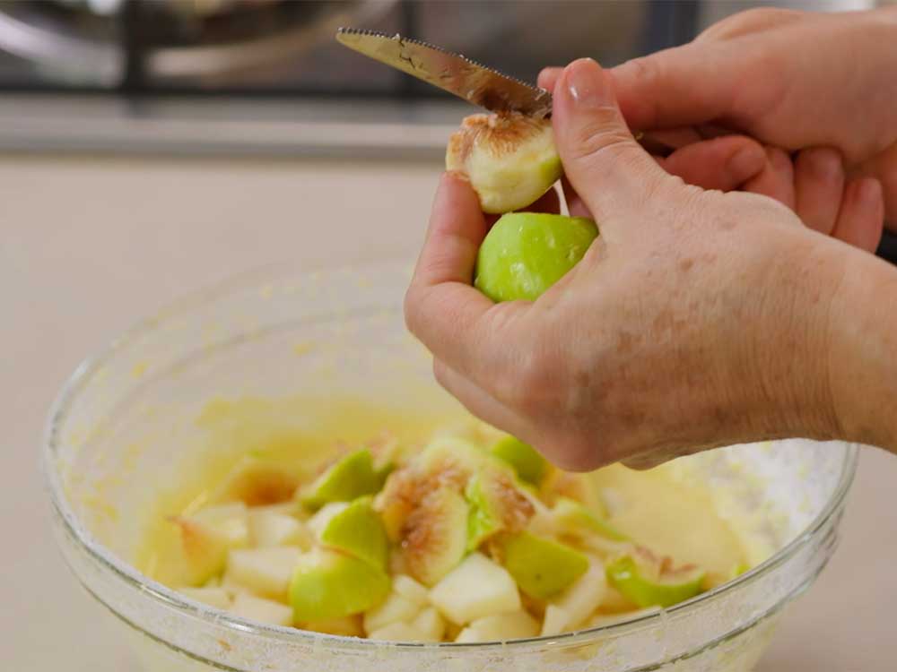 Torta di mele e fichi - Step 6