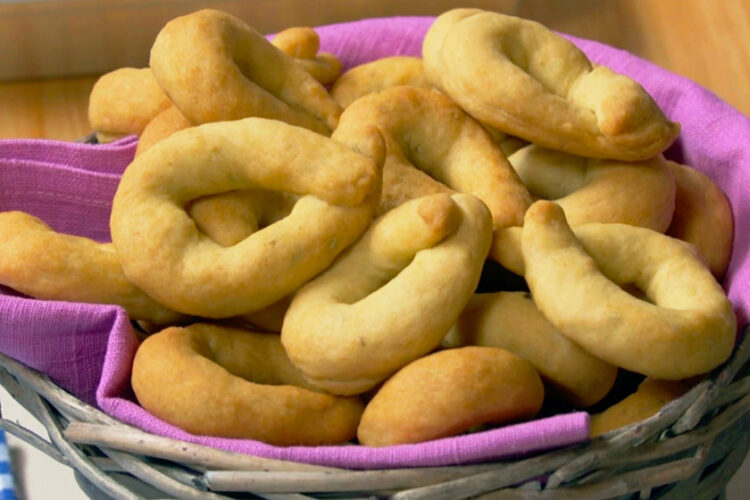 Taralli salati al vino