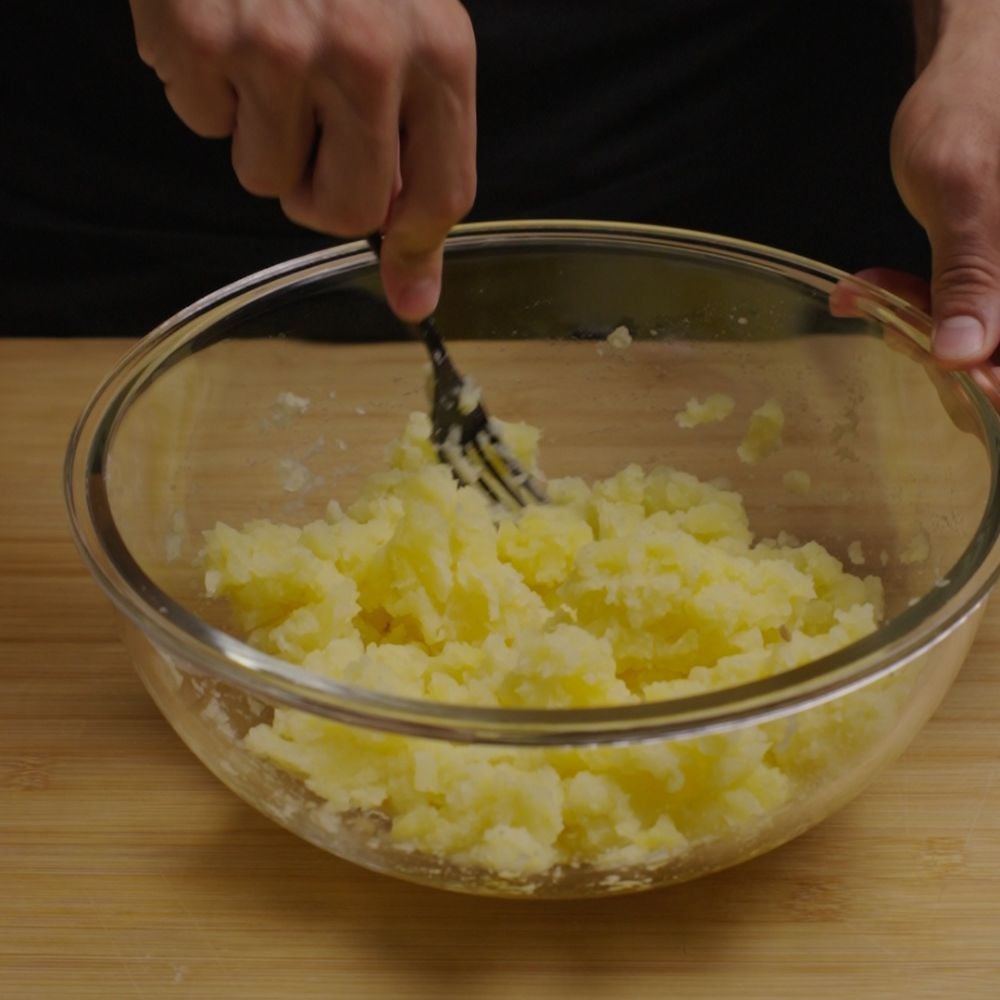 Sbriciolata di patate e salsiccia - Step 1