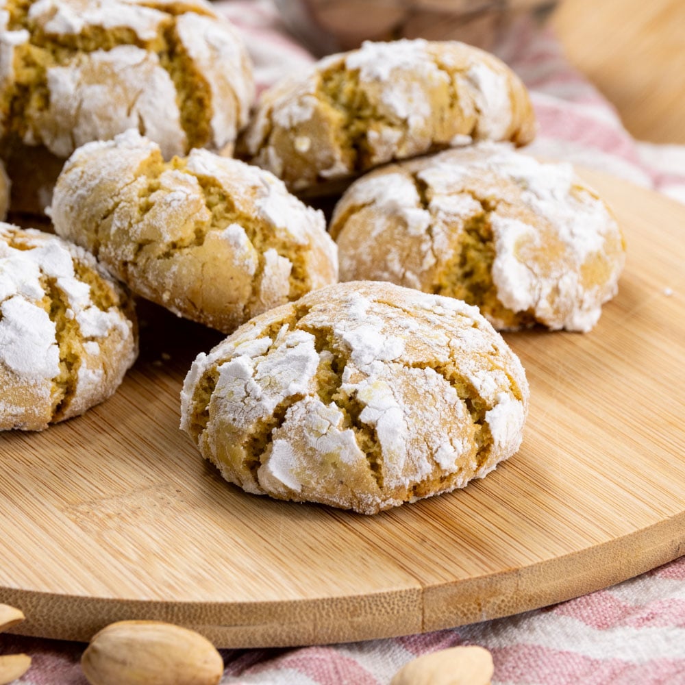 biscotti al pistacchio
