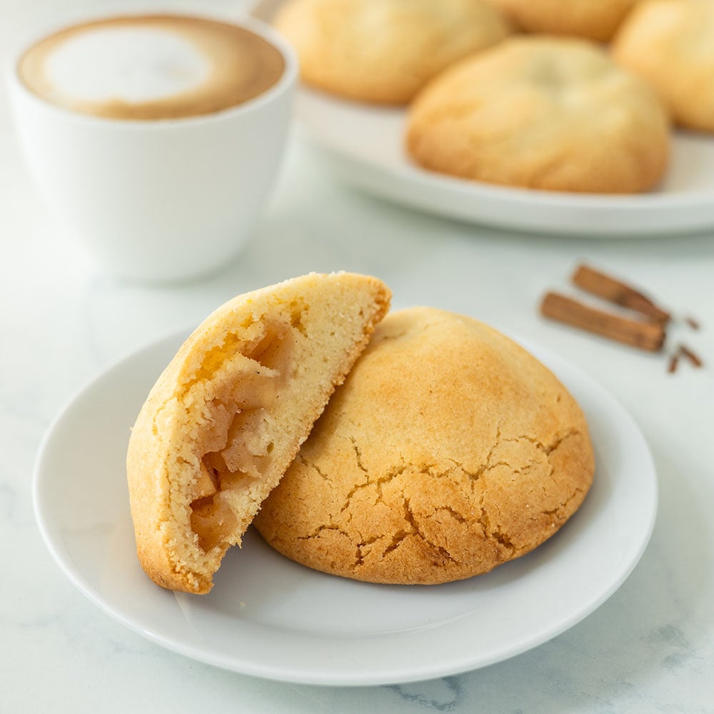 biscotti cuore di mela