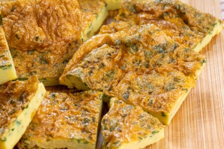 Frittata in friggitrice ad aria