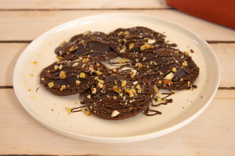 Girasoli ripieni al cioccolato