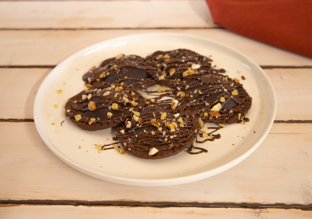 girasoli ripieni al cioccolato