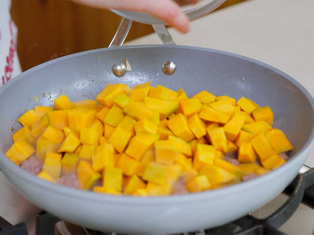 Pasta al forno zucca e salsiccia - Step 4