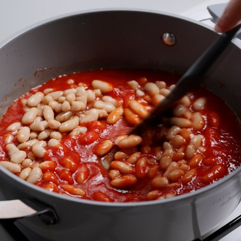 Pasta fagioli e cozze - Step 7