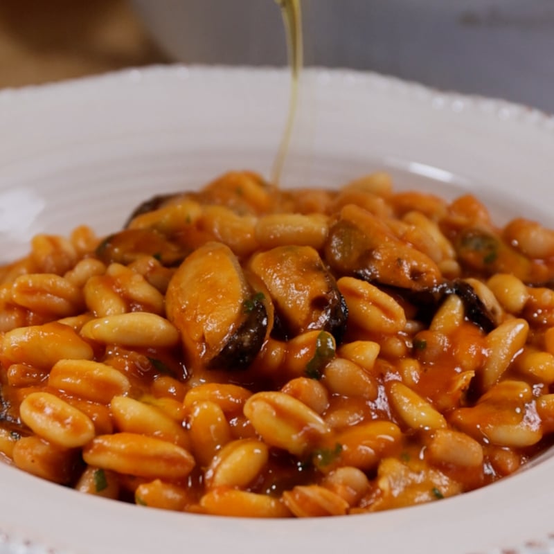 Pasta fagioli e cozze - Step 12