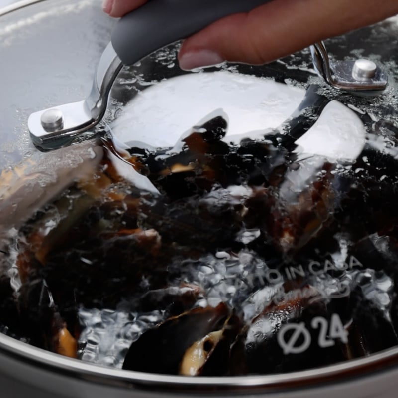 Pasta fagioli e cozze - Step 2