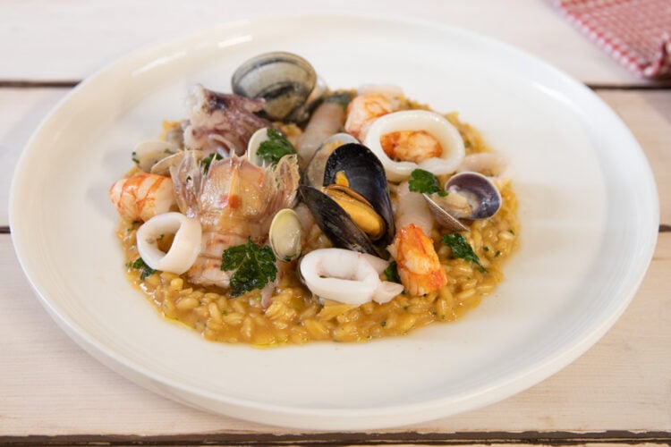 Risotto alla pescatora